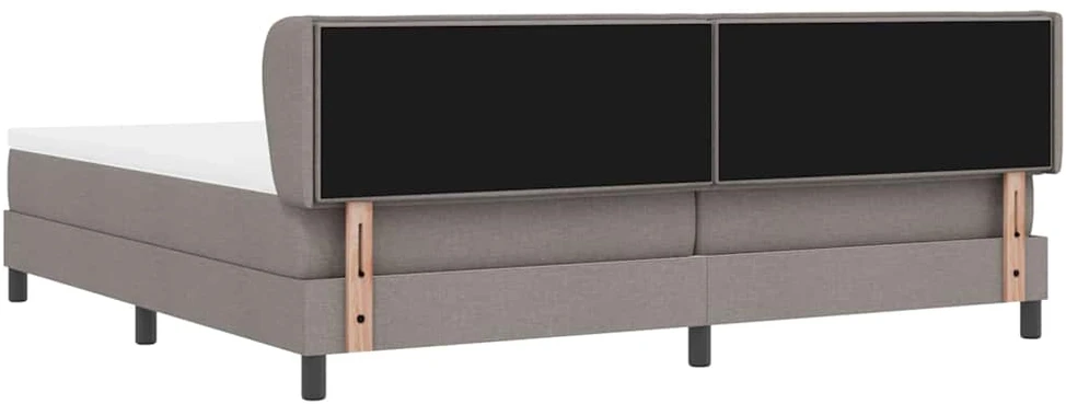 Kiemas lova su galvūgalio Tortora 200 x 200 cm audinys