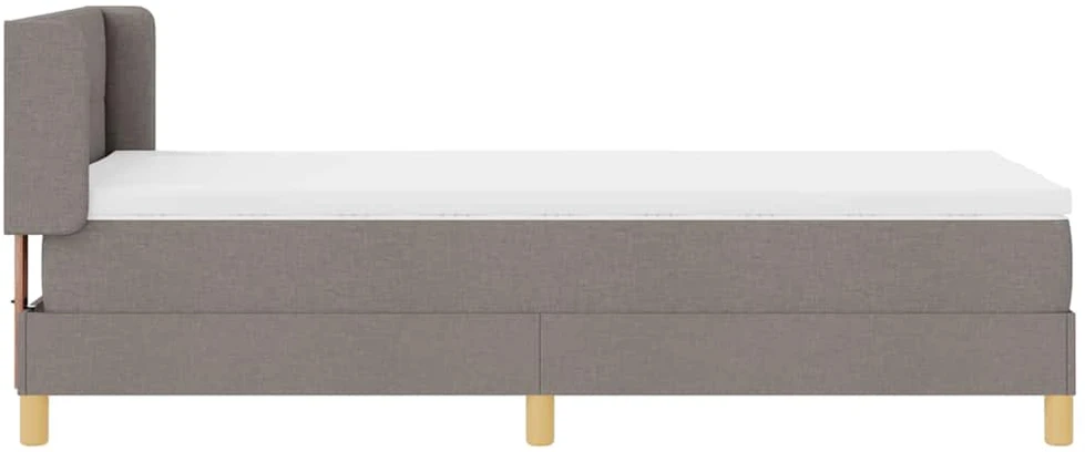 Kiemas lova su galvūgalio Tortora 200 x 80 cm audinys