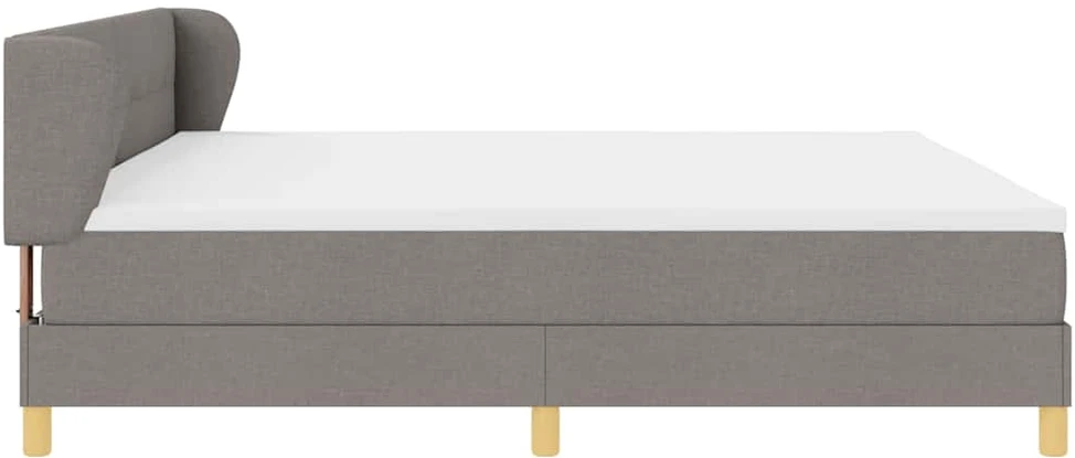 Kiemas lova su galvūgalio Tortora 200 x 200 cm audinys