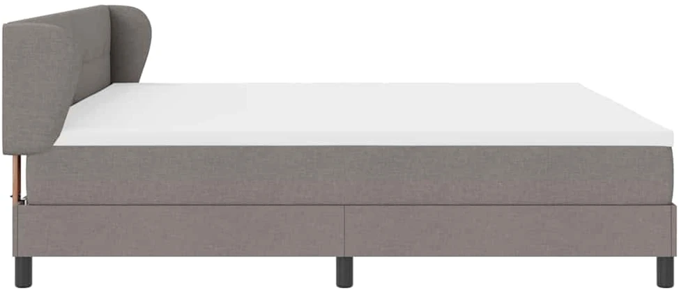 Kiemas lova su galvūgalio Tortora 200 x 200 cm audinys