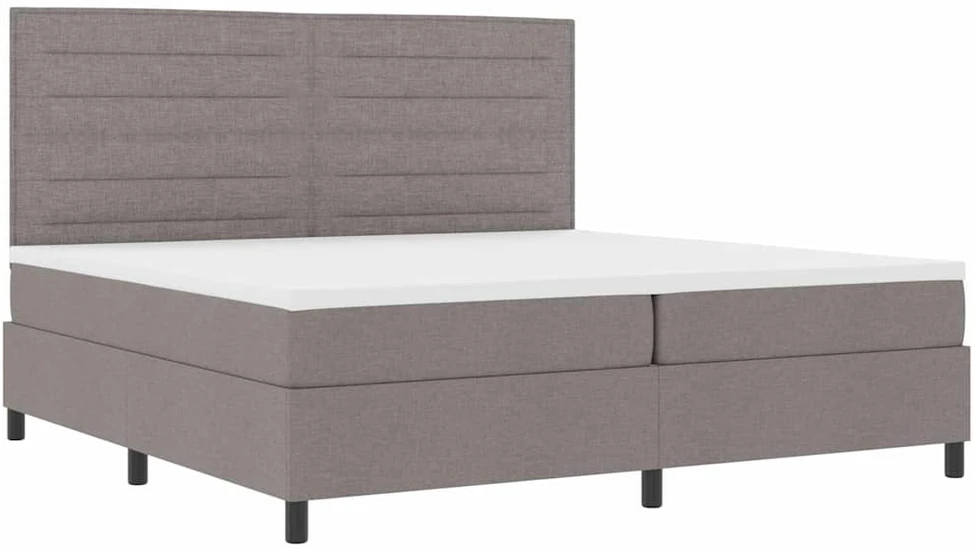 Kiemas lova su galvūgalio Tortora 200 x 200 cm audinys