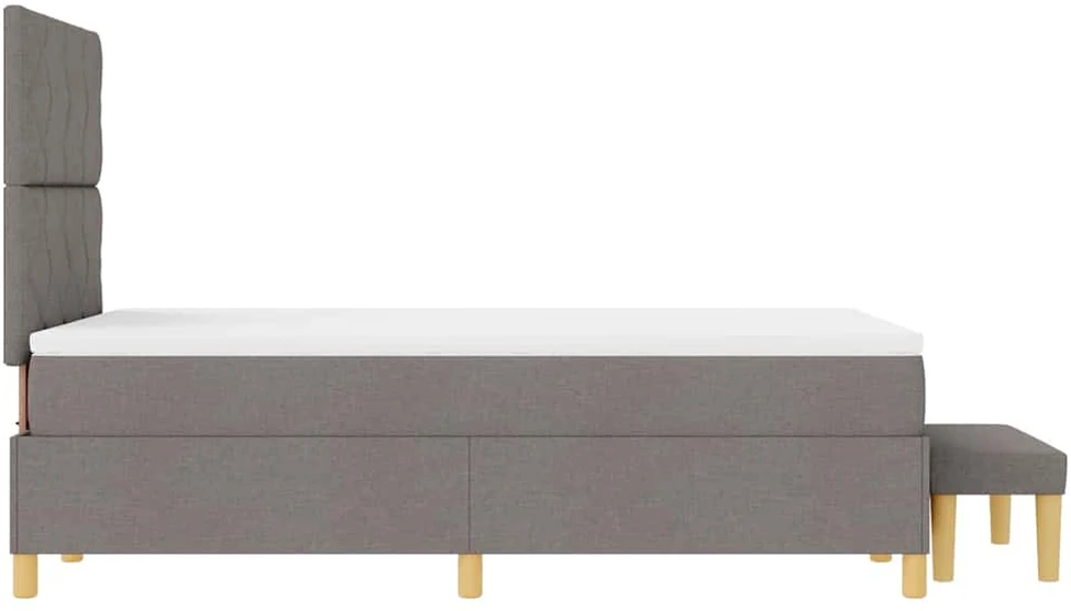 Kiemas lova su galvūgalio Tortora 200 x 120 cm audinys