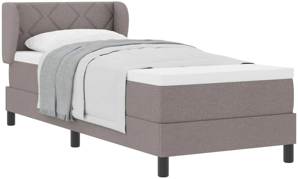Kiemas lova su galvūgalio Tortora 80 x 200 cm audinys