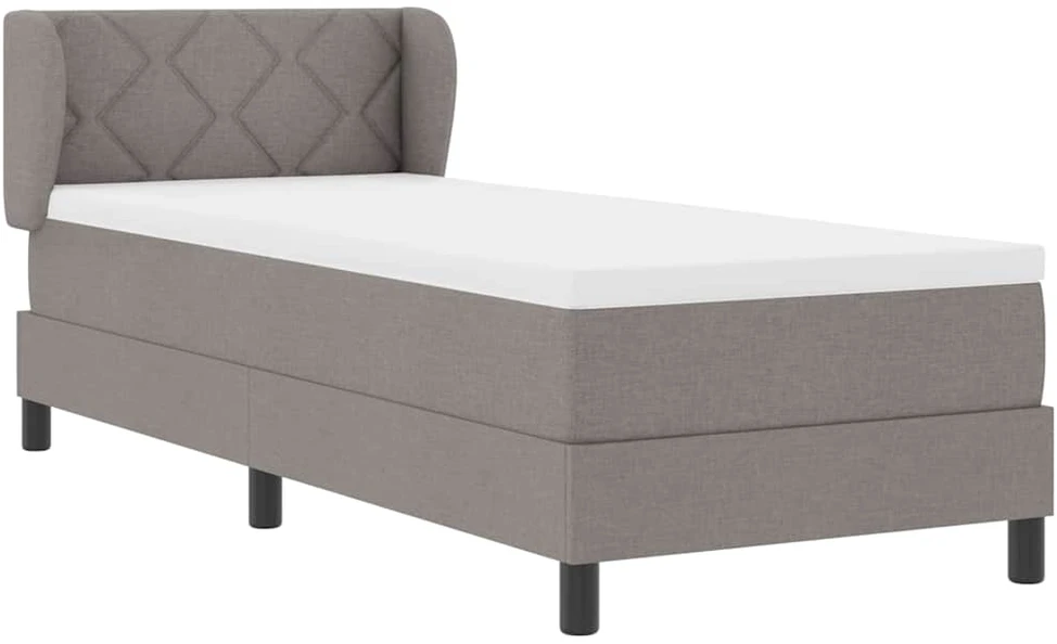 Kiemas lova su galvūgalio Tortora 80 x 200 cm audinys