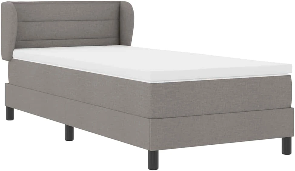 Kiemas lova su galvūgalio Tortora 90 x 190 cm audinys