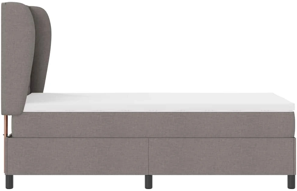 Kiemas lova su galvūgalio Tortora 90 x 200 cm audinys