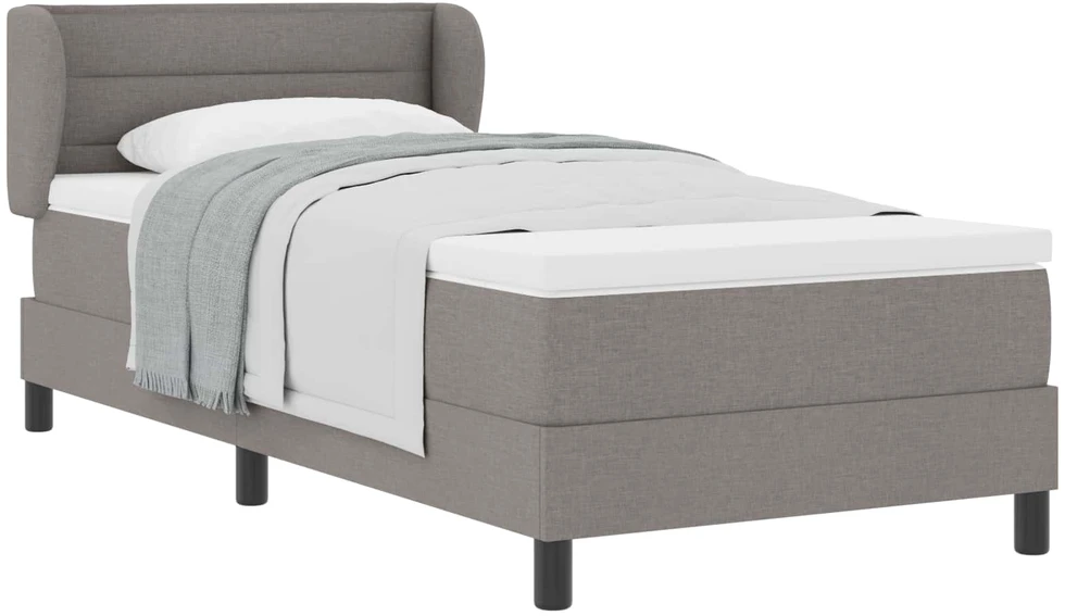 Kiemas lova su galvūgalio Tortora 90 x 200 cm audinys