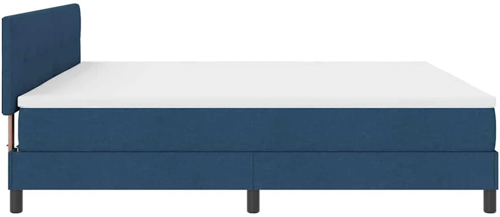 Kiemas lova su LED juostelėmis Mėlyna 200 x 200 cm audinys