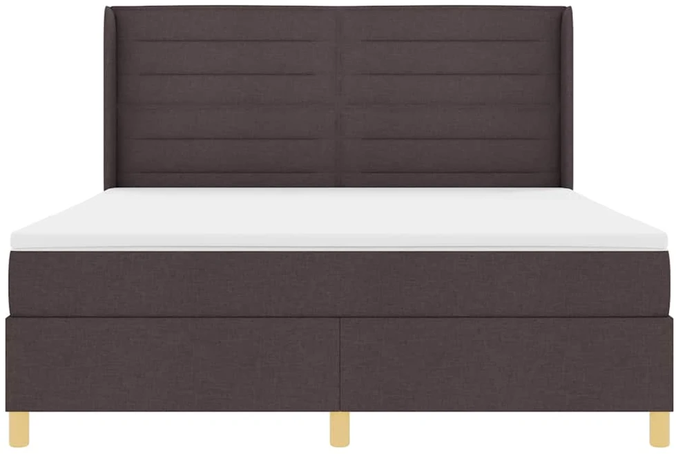 Kiemas lova su LED juostelėmis Ruda 180 x 200 cm audinys