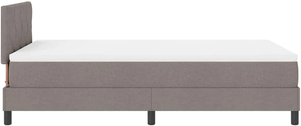 Kiemas lova su LED juostelėmis Tortora 120 x 190 cm audinys
