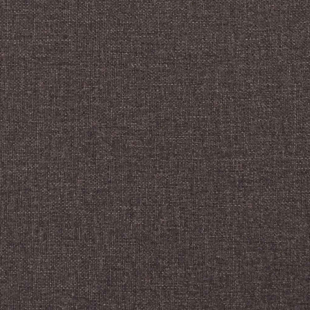 Kiemas lova su pagalve Tamsiai rudas 140 x 200 cm audinys