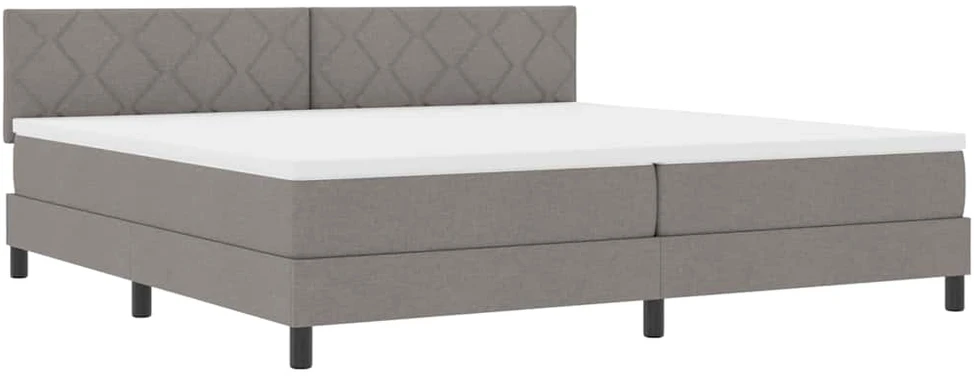 Kiemas lova su pagalve Tortora 200 x 200 cm audinys