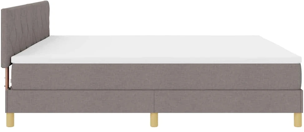 Kiemas lova su pagalve Tortora 200 x 200 cm audinys