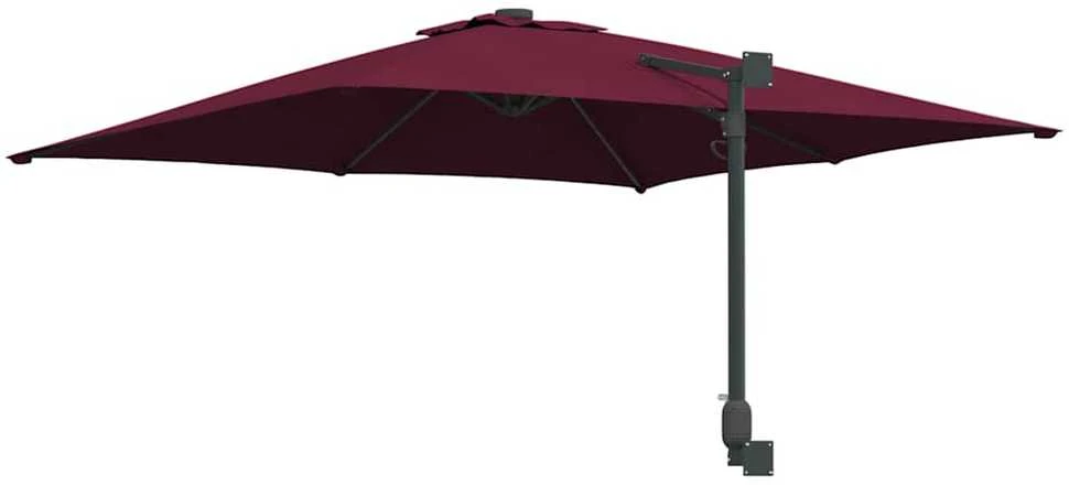 Sodo skėtis 248,5 x 247,5 x 160 cm Poliesteris ir plienas