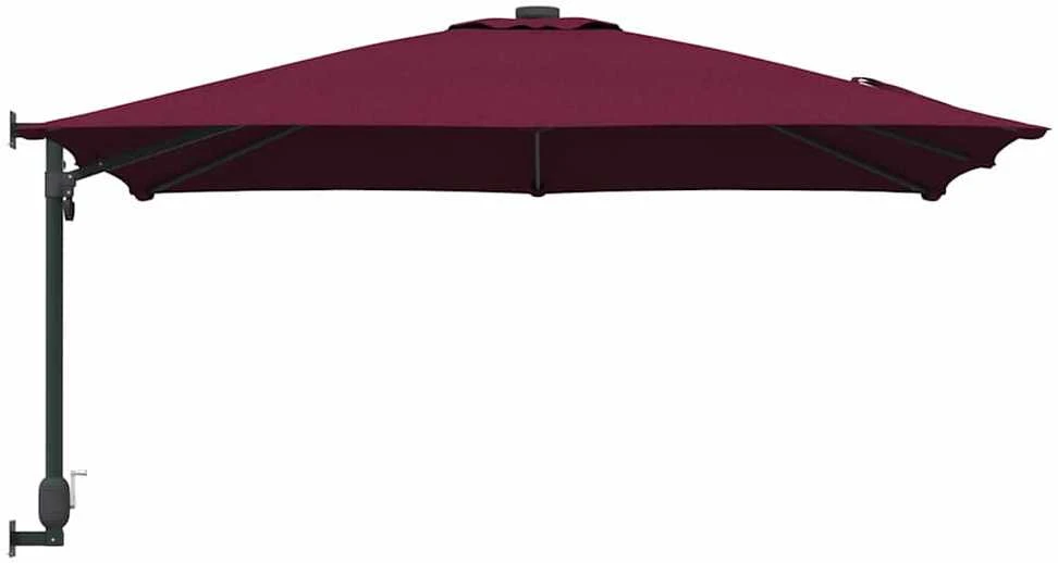 Sodo skėtis Bordo raudona 248,5 x 247,5 x 160 cm