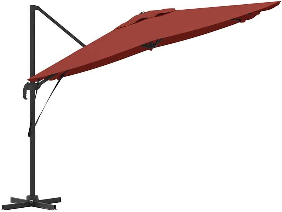 Roma Parasol Raudona 286 x 284 x 265 cm