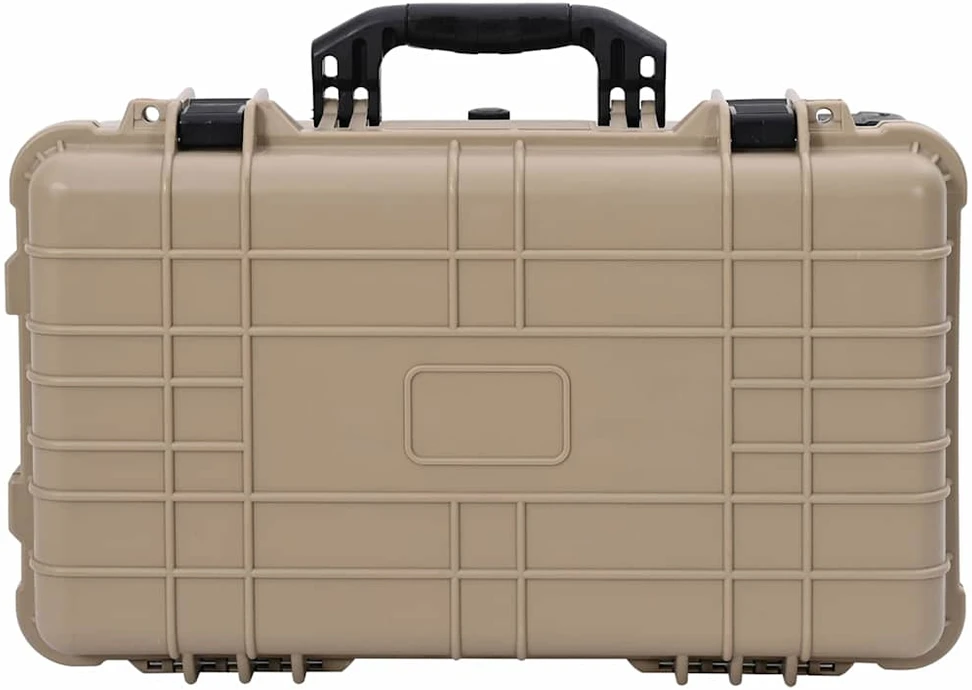 Kieta bagažo dėžė Smėlio 56 x 35 x 23 cm Polipropilenas ir ABS