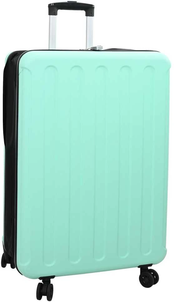 Lagaminas su užraktu Mėtų žalia 50 x 30 x 76 cm ABS plastikas