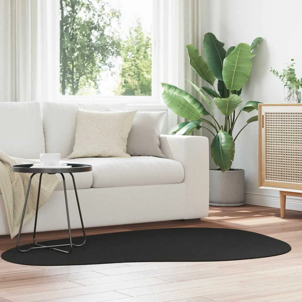 Kilimas HUARTE Juoda 120 x 170 cm Poliesteris