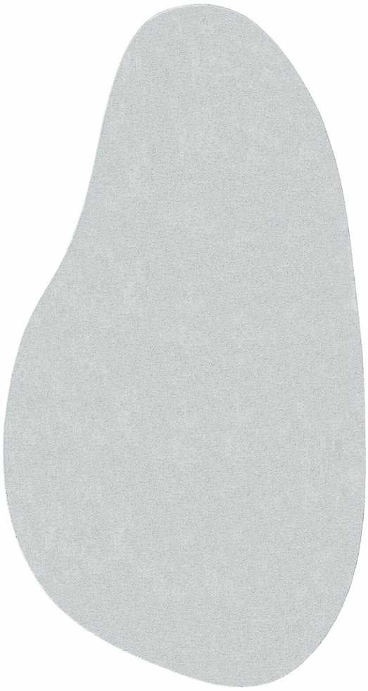 Kilimas HUARTE Pilka 80 x 150 cm Poliesteris