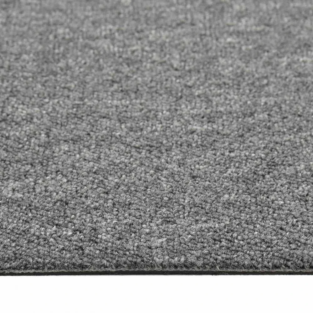 Kilimas 20 vnt. Pilka 50 x 50 cm 100% polipropileno