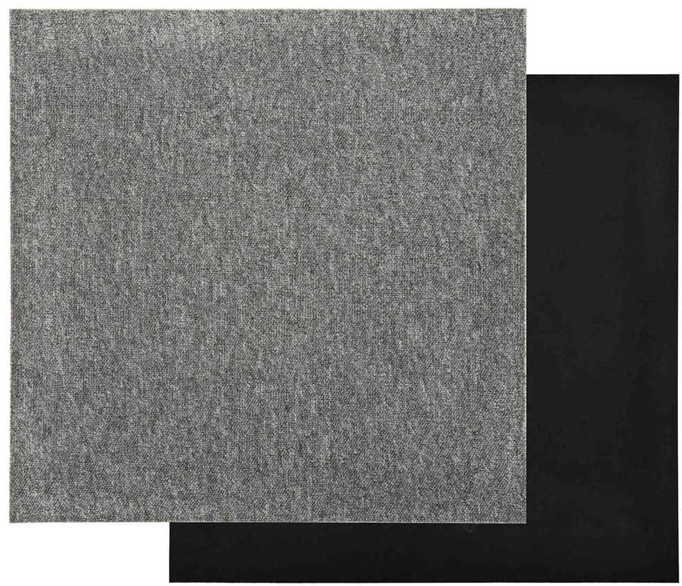 Kilimas 20 vnt. Pilka 50 x 50 cm 100% polipropileno