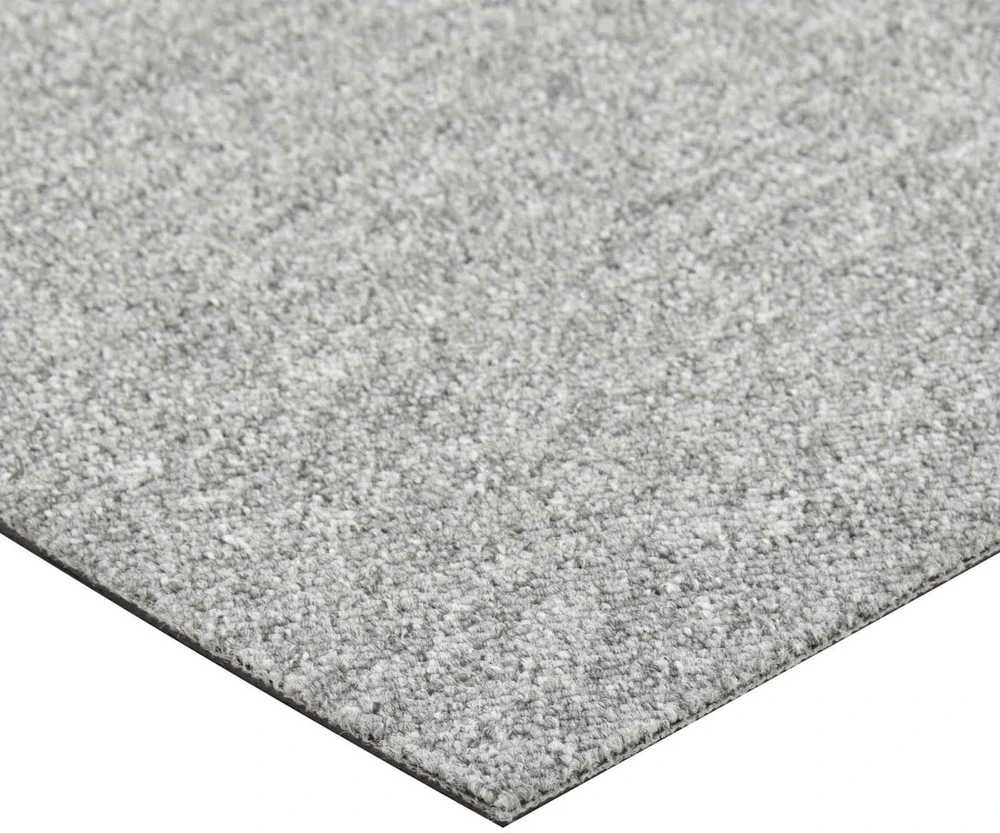 Kilimas 20 vnt. Šviesiai pilka 50 x 50 cm 100% polipropileno