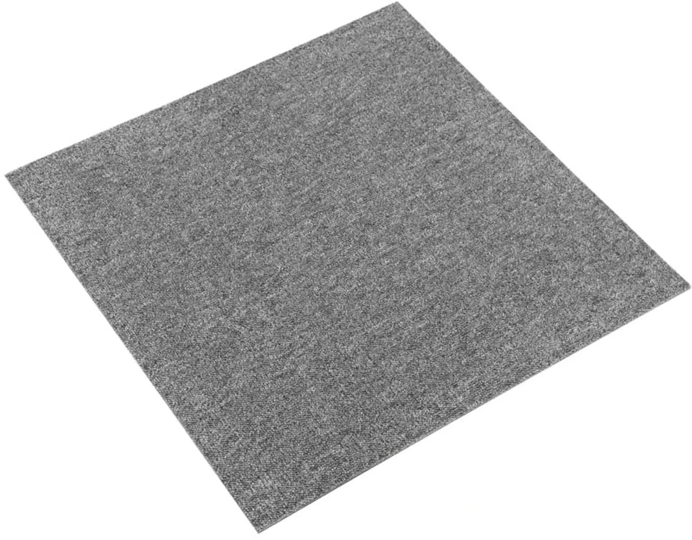 Kilimas 20 vnt. Pilka 50 x 50 cm 100% polipropileno