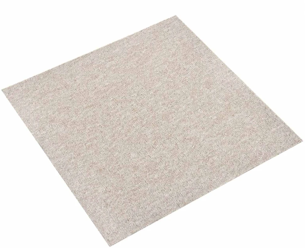 Kilimas 20 vnt. Šviesiai smėlinė 50 x 50 cm 100% polipropileno