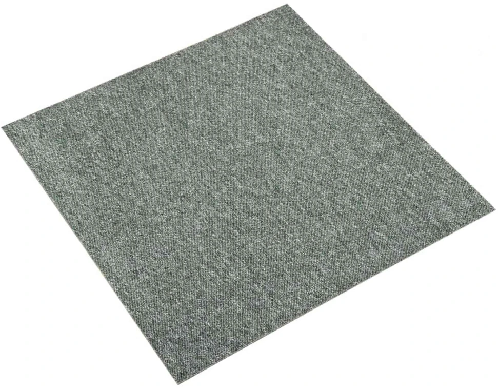 Kilimas 20 vnt. Žalia 50 x 50 cm 100% polipropileno