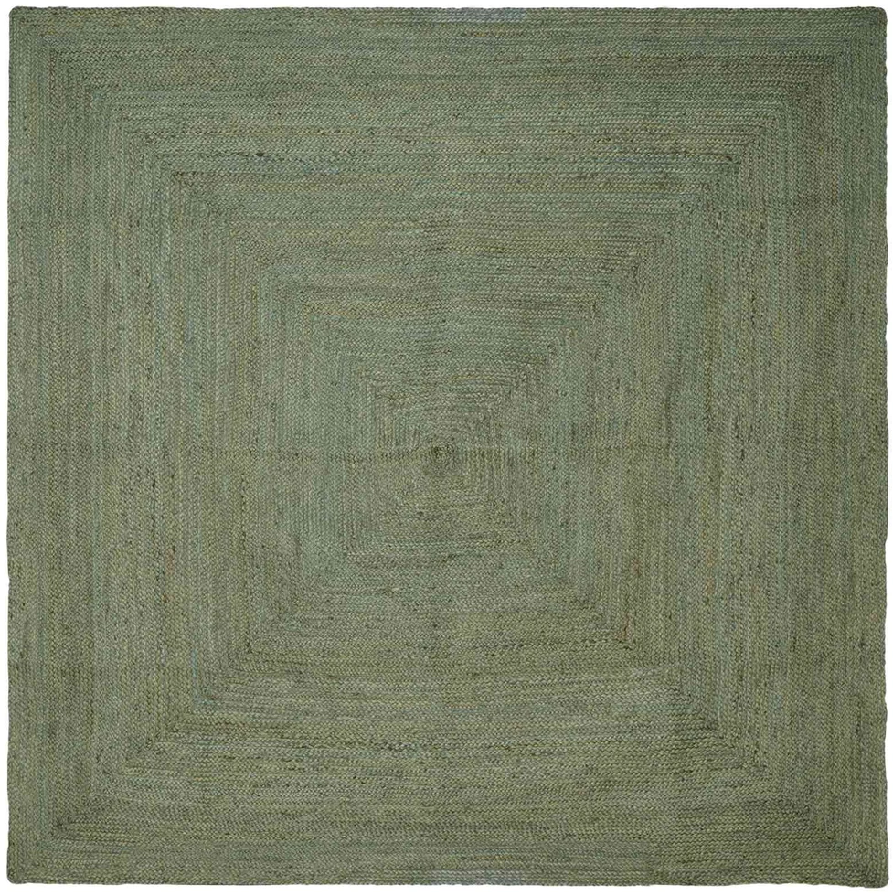 Kilimas Alyvuogių žalia 240 x 240 cm Džiutas