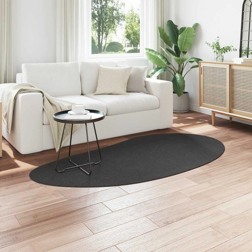 Kilimas HUARTE Antracito 100 x 200 cm Poliesteris