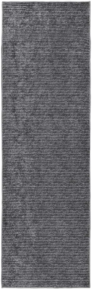 Kilimas Antracito 50 x 400 cm 100% poliesteris 3 mm Plaunamas