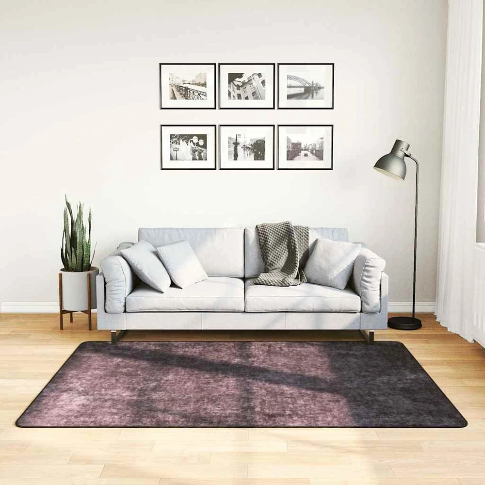 Kilimas, antracito spalvos, 120x180cm, neslystantis, skalbiamas