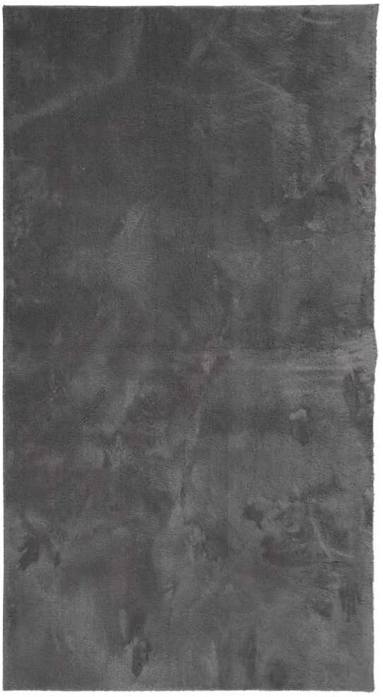 Kilimas HUARTE, antracito, 80x150cm, trumpi šereliai