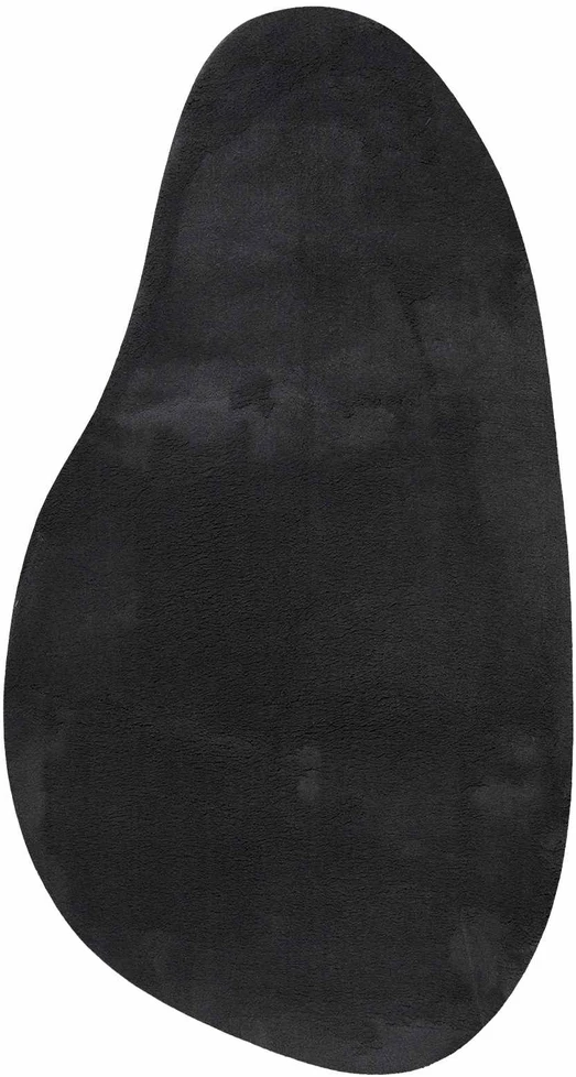Kilimas HUARTE Juoda 80 x 150 cm Poliesteris