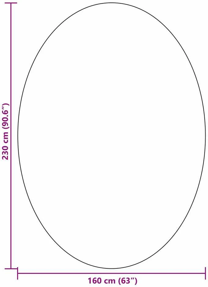 Kilimas HUARTE Juoda 160 x 230 cm 100% poliesteris