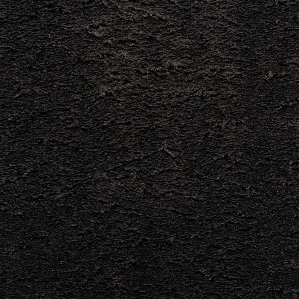 Kilimas HUARTE, juodas, 160x230cm, trumpi šereliai