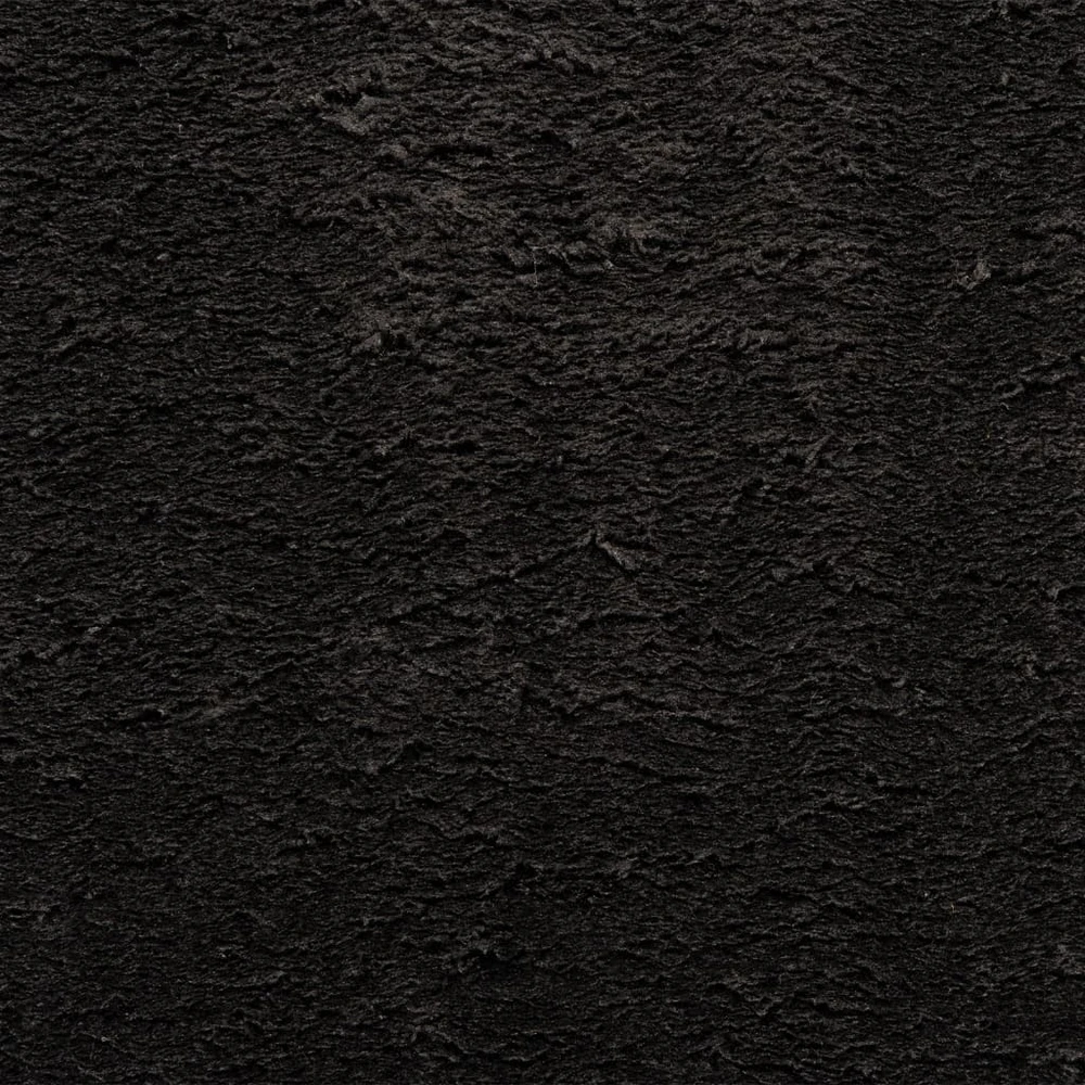 Kilimas HUARTE, juodas, 200x280cm, trumpi šereliai