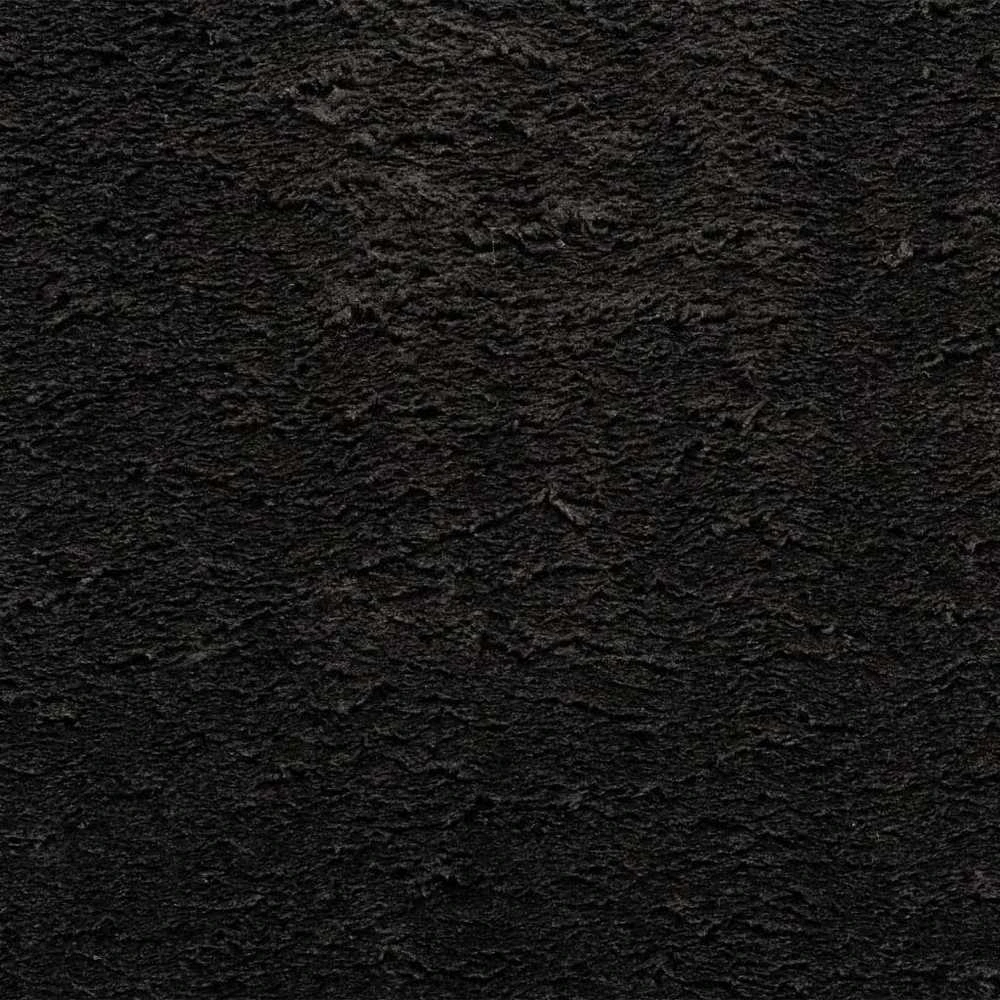 Kilimas HUARTE, juodas, 80x150cm, trumpi šereliai