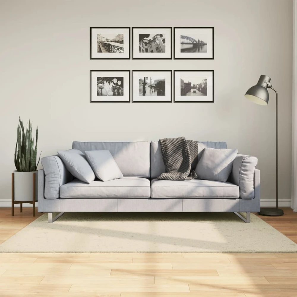 Kilimas HUARTE, kreminis, 120x170cm, trumpi šereliai