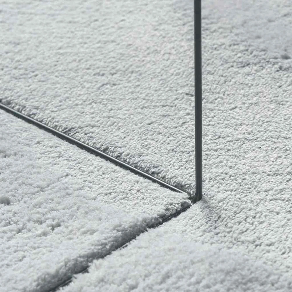 Kilimas HUARTE Pilka 120 x 170 cm 100% poliesteris