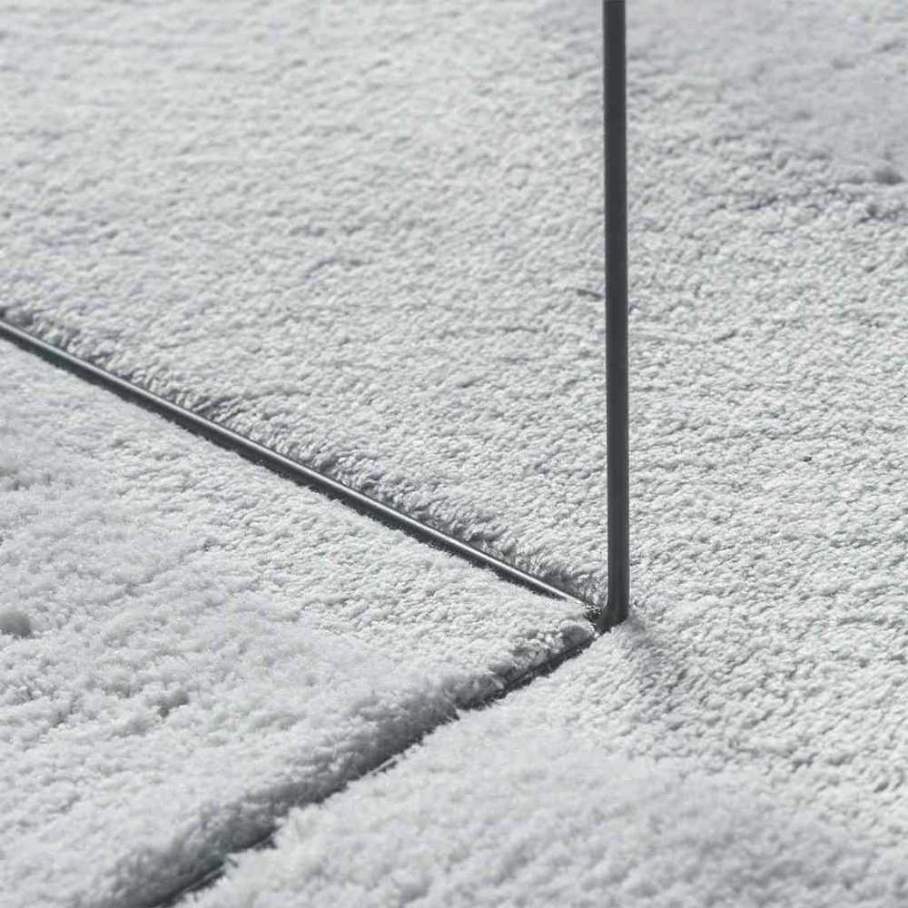 Zoninės kiliminės dangos HUARTE Pilka 80 x 150 cm Poliesteris
