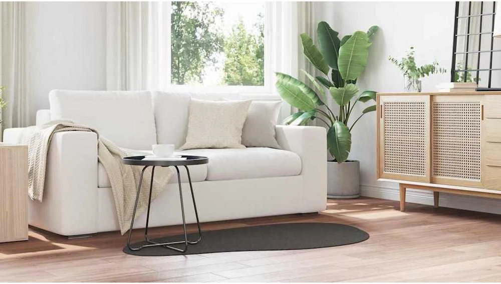 Kilimas HUARTE Antracito 80 x 150 cm Poliesteris