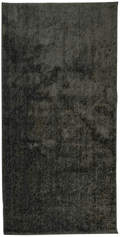 Kilimas ISTAN, antracito, 100x200cm, blizgus, aukšti šereliai