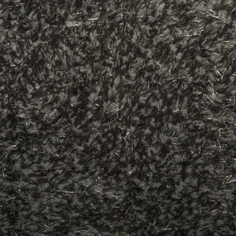Kilimas ISTAN, antracito, 140x200cm, blizgus, aukšti šereliai