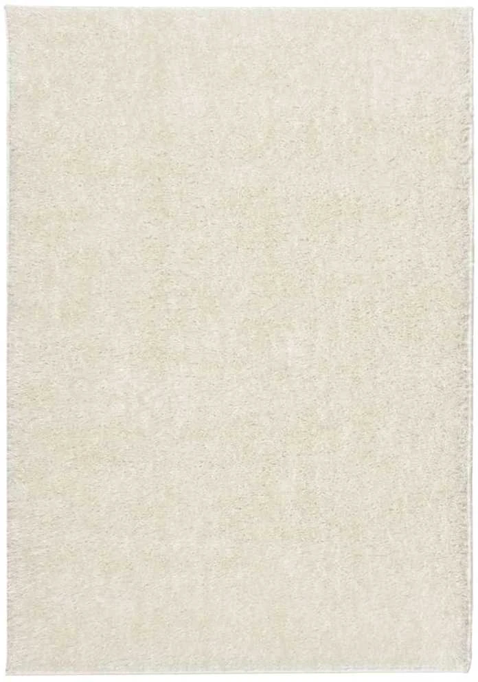 Kilimas ISTAN, kreminis, 140x200cm, blizgus, aukšti šereliai