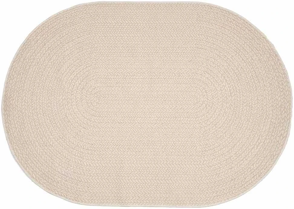 Kilimas ZIZUR Kreminė 170 x 120 cm Polipropilenas