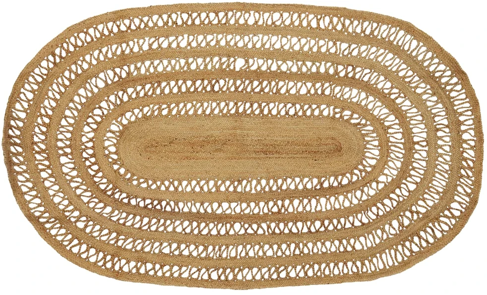 Kilimas Natūrali 152 x 245 cm Džiutas