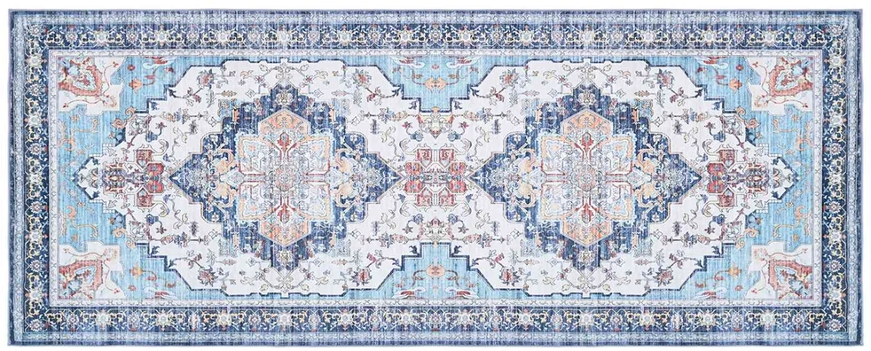 Kilimas ORIZ Įvairiaspalvis 80 x 200 cm 100% poliesteris